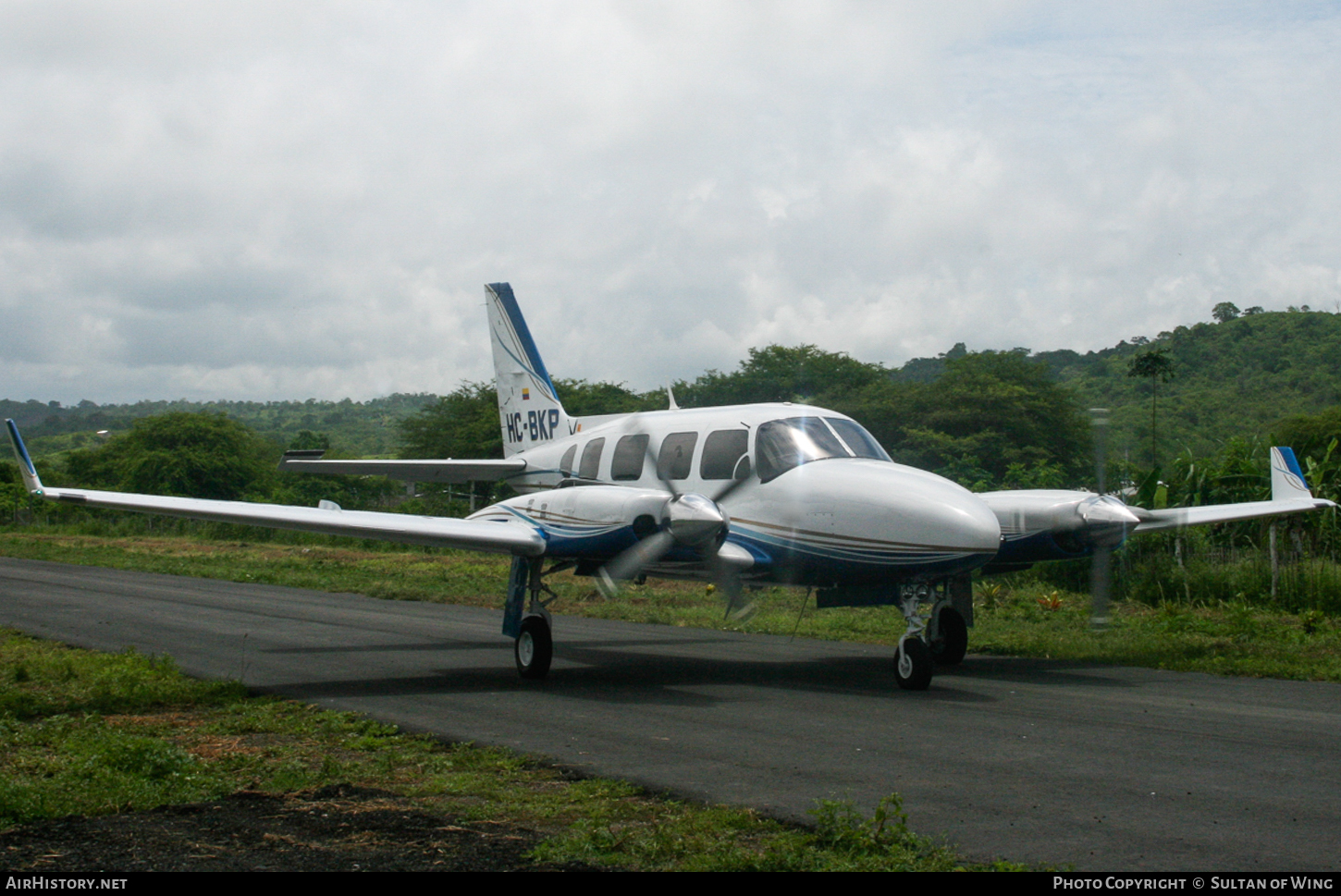Aircraft Photo of HC-BKP | Piper PA-31-325 Navajo C/R/Colemill Panther Navajo | AirHistory.net #56197