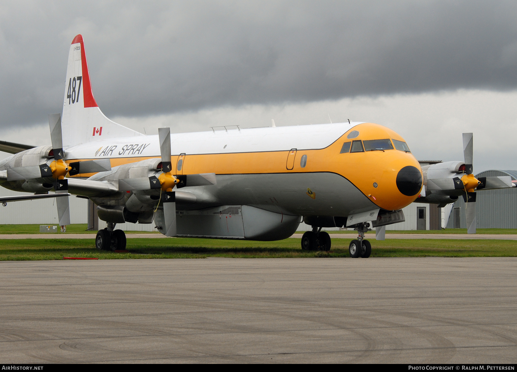 Aircraft Photo of C-FZCS | Lockheed L-188(AT) Long Liner | Air Spray | AirHistory.net #56202