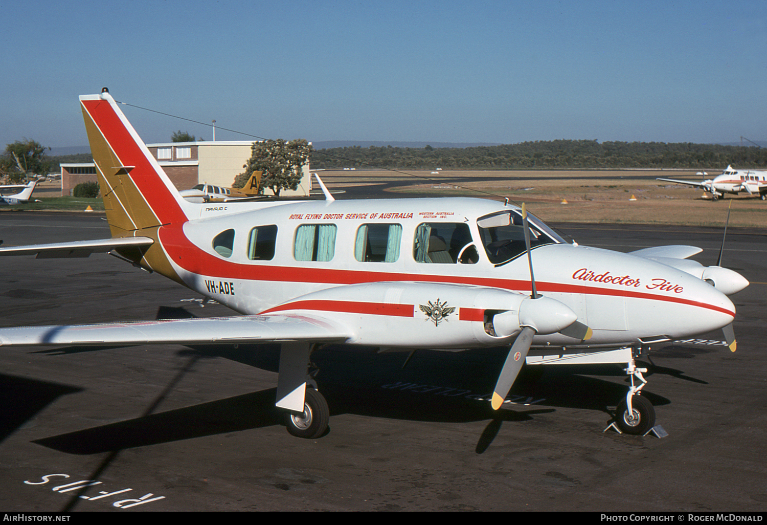 Aircraft Photo of VH-ADE | Piper PA-31-310 Navajo | Royal Flying Doctor Service - RFDS | AirHistory.net #56226