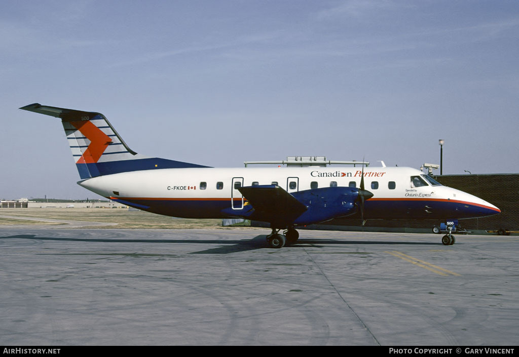 Aircraft Photo of C-FKOE | Embraer EMB-120 Brasilia | Canadian Partner | AirHistory.net #56234