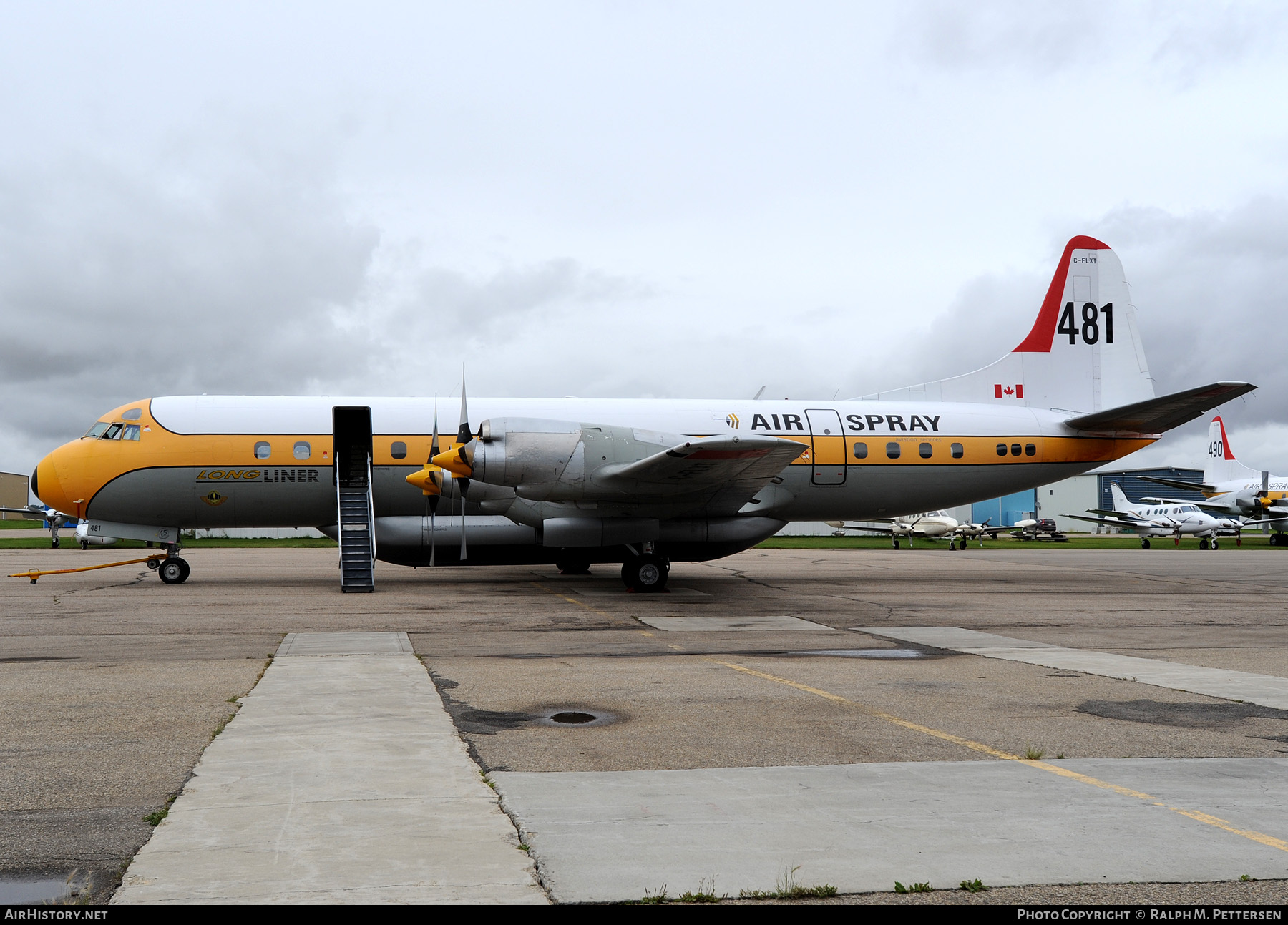 Aircraft Photo of C-FLXT | Lockheed L-188(AT) Long Liner | Air Spray | AirHistory.net #56258