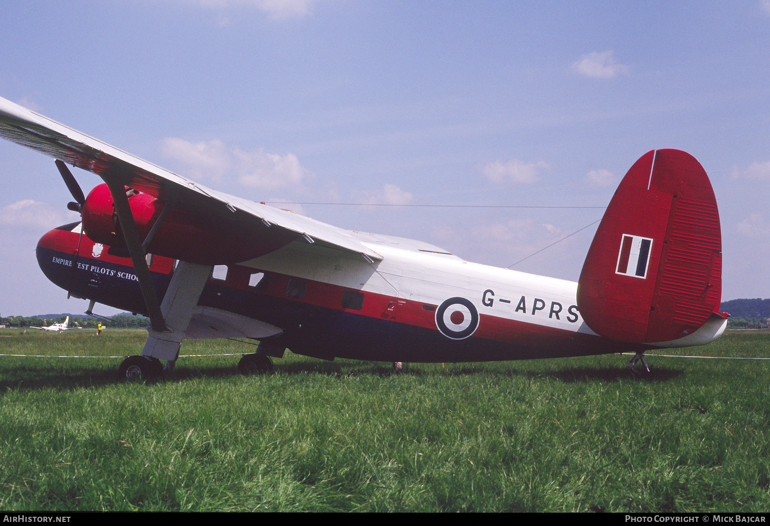 Aircraft Photo of G-APRS | Scottish Aviation Twin Pioneer Series 3 | UK - Air Force | AirHistory.net #56265