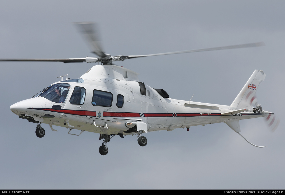 Aircraft Photo of ZR322 | Agusta A-109E Power | UK - Air Force | AirHistory.net #56281