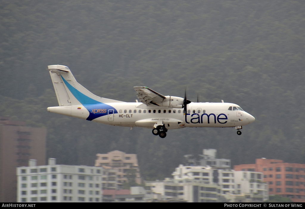 Aircraft Photo of HC-CLT | ATR ATR-42-500 | TAME Xpress | AirHistory.net #56283