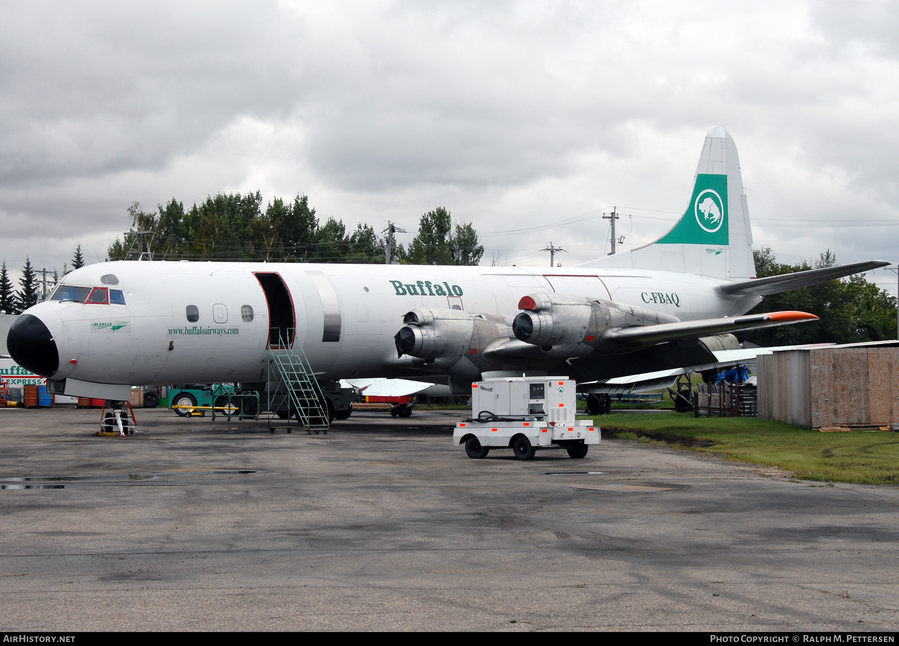 Aircraft Photo of C-FBAQ | Lockheed L-188A(F) Electra | Buffalo Airways | AirHistory.net #56299