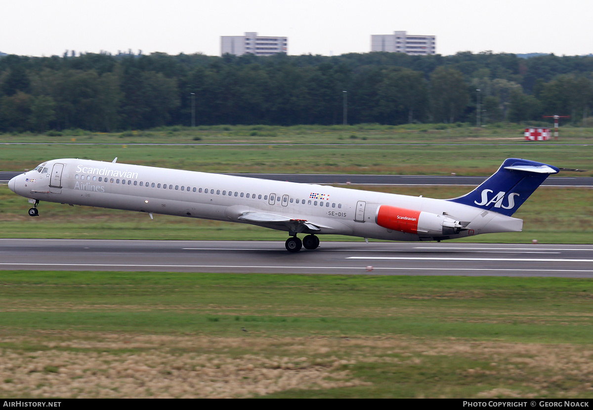 Aircraft Photo of SE-DIS | McDonnell Douglas MD-82 (DC-9-82) | Scandinavian Airlines - SAS | AirHistory.net #56317