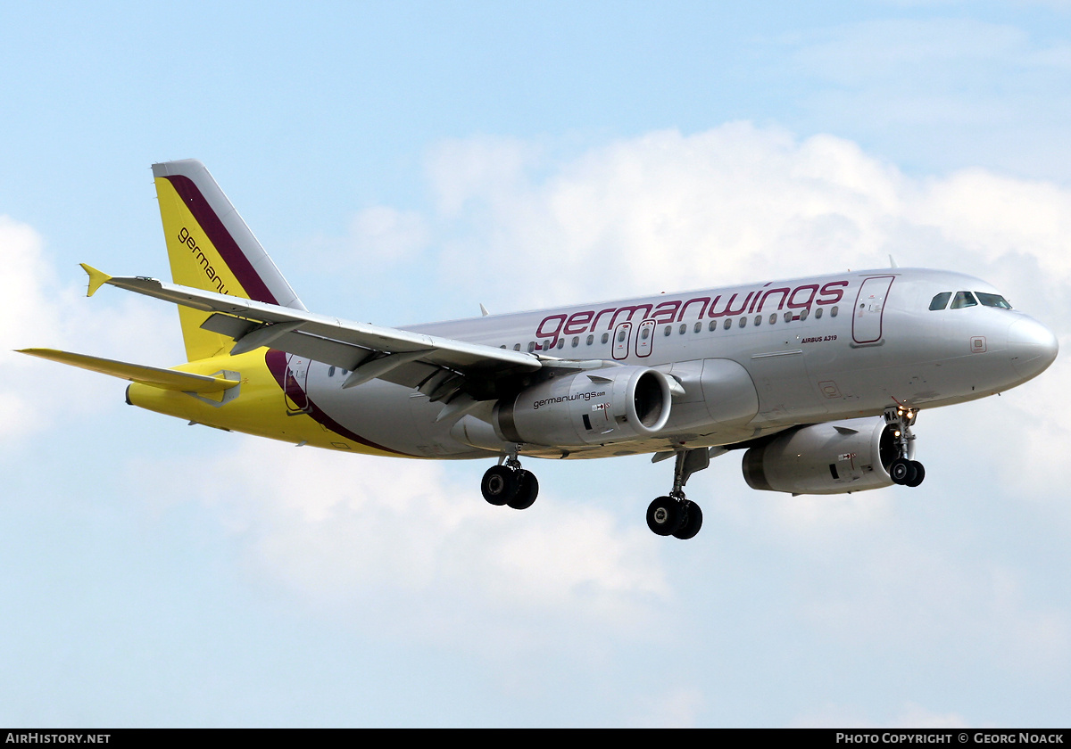 Aircraft Photo of D-AGWA | Airbus A319-132 | Germanwings | AirHistory.net #56319