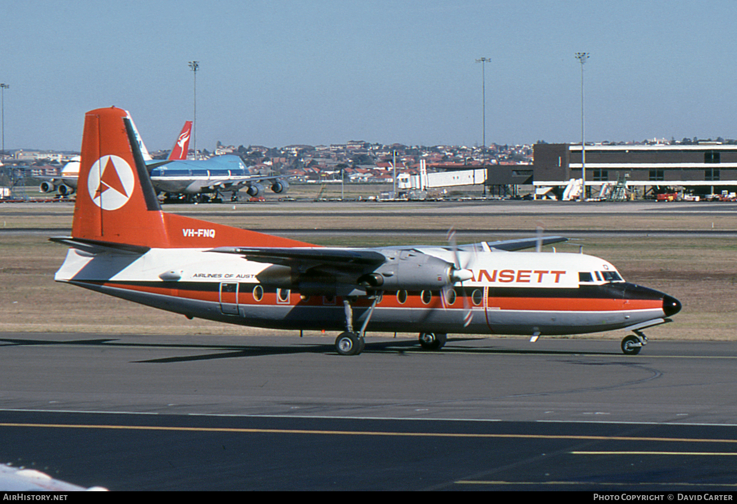 Aircraft Photo of VH-FNQ | Fokker F27-600 Friendship | Ansett Airlines of Australia | AirHistory.net #56325