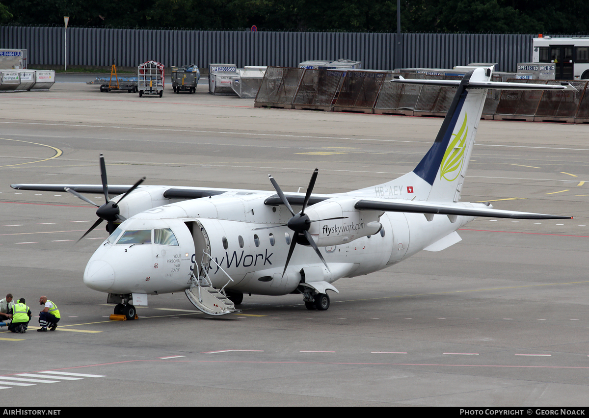 Aircraft Photo of HB-AEY | Dornier 328-130 | SkyWork Airlines | AirHistory.net #56332