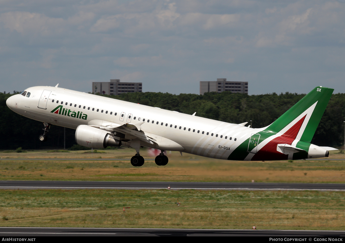 Aircraft Photo of EI-DSX | Airbus A320-216 | Alitalia | AirHistory.net #56347