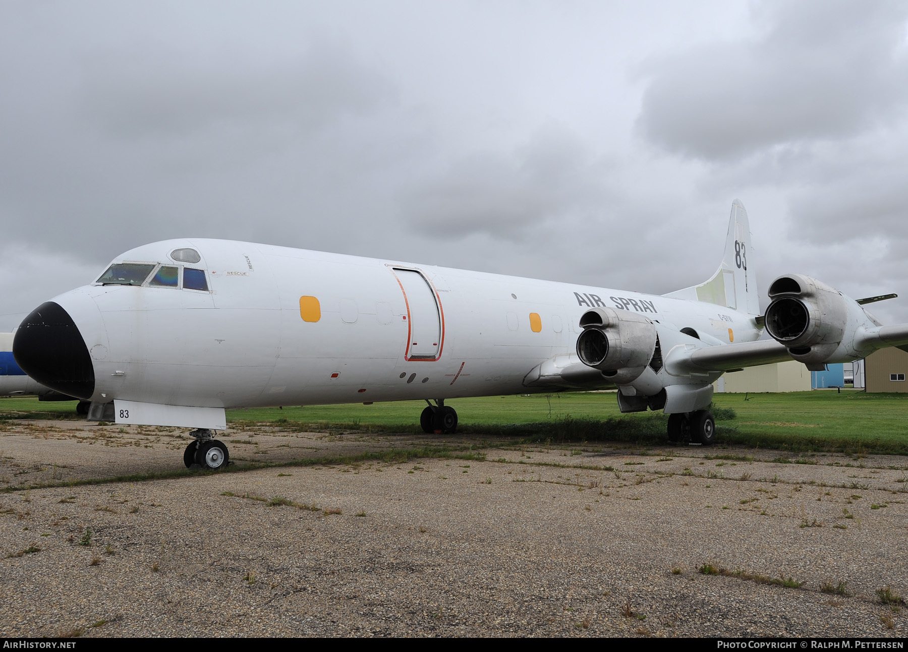 Aircraft Photo of C-GYVI | Lockheed L-188C(F) Electra | Air Spray | AirHistory.net #56350