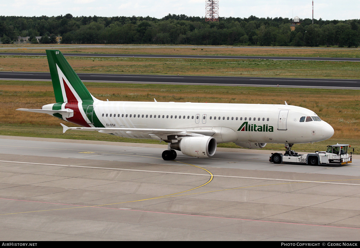 Aircraft Photo of EI-DSV | Airbus A320-216 | Alitalia | AirHistory.net #56358