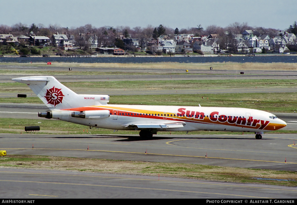 Aircraft Photo of N283SC | Boeing 727-225/Adv | Sun Country Airlines | AirHistory.net #56365