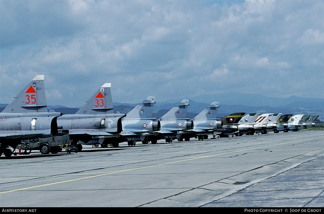 Aircraft Photo of 37447 | Saab JA37D Viggen | Sweden - Air Force | AirHistory.net #56370