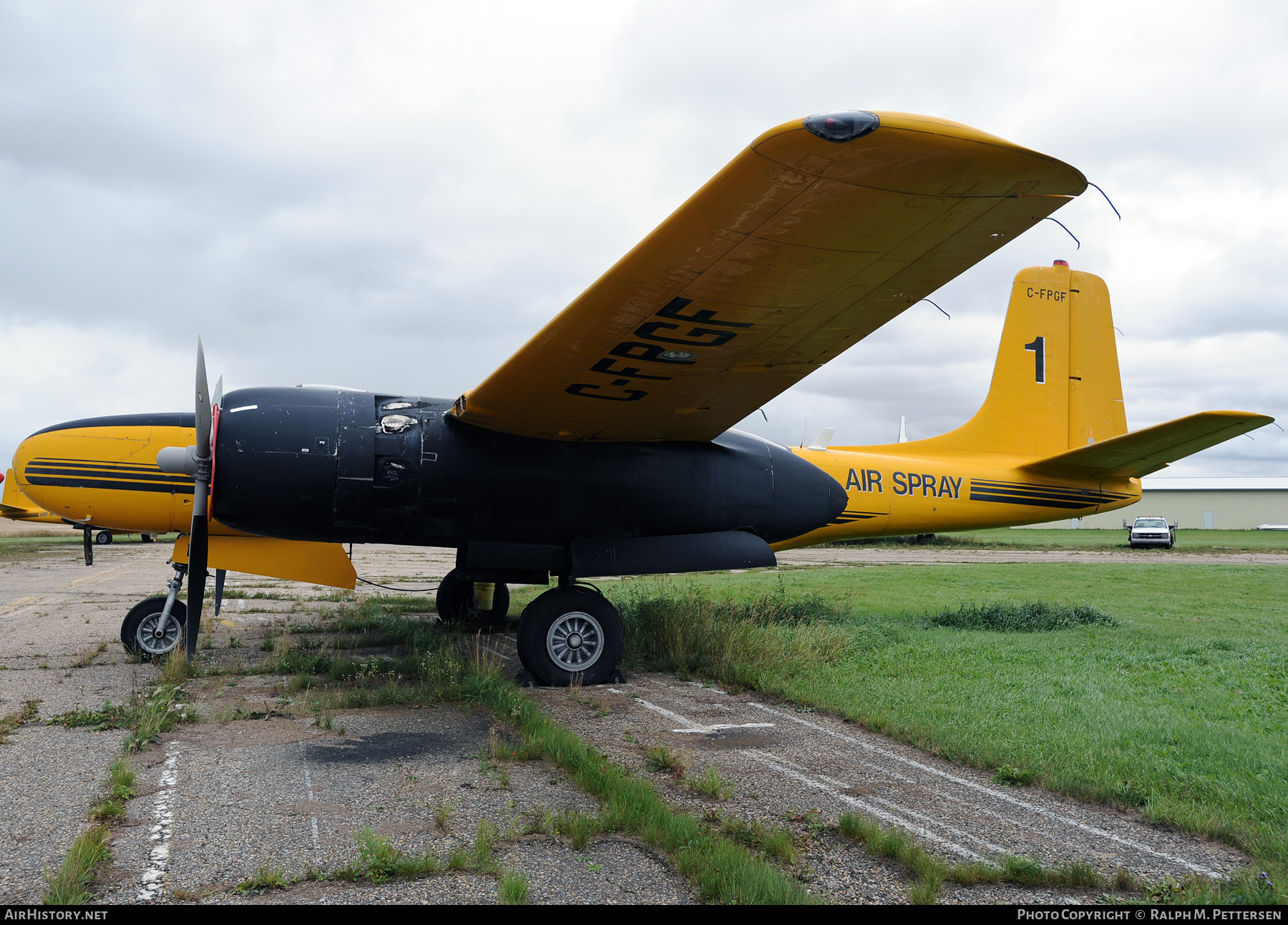 Aircraft Photo of C-FPGF | Douglas B-26/AT Invader | Air Spray | AirHistory.net #56388