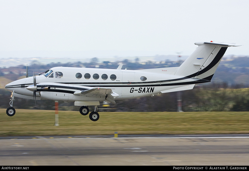 Aircraft Photo of G-SAXN | Beech 200 Super King Air | SaxonAir | AirHistory.net #56394