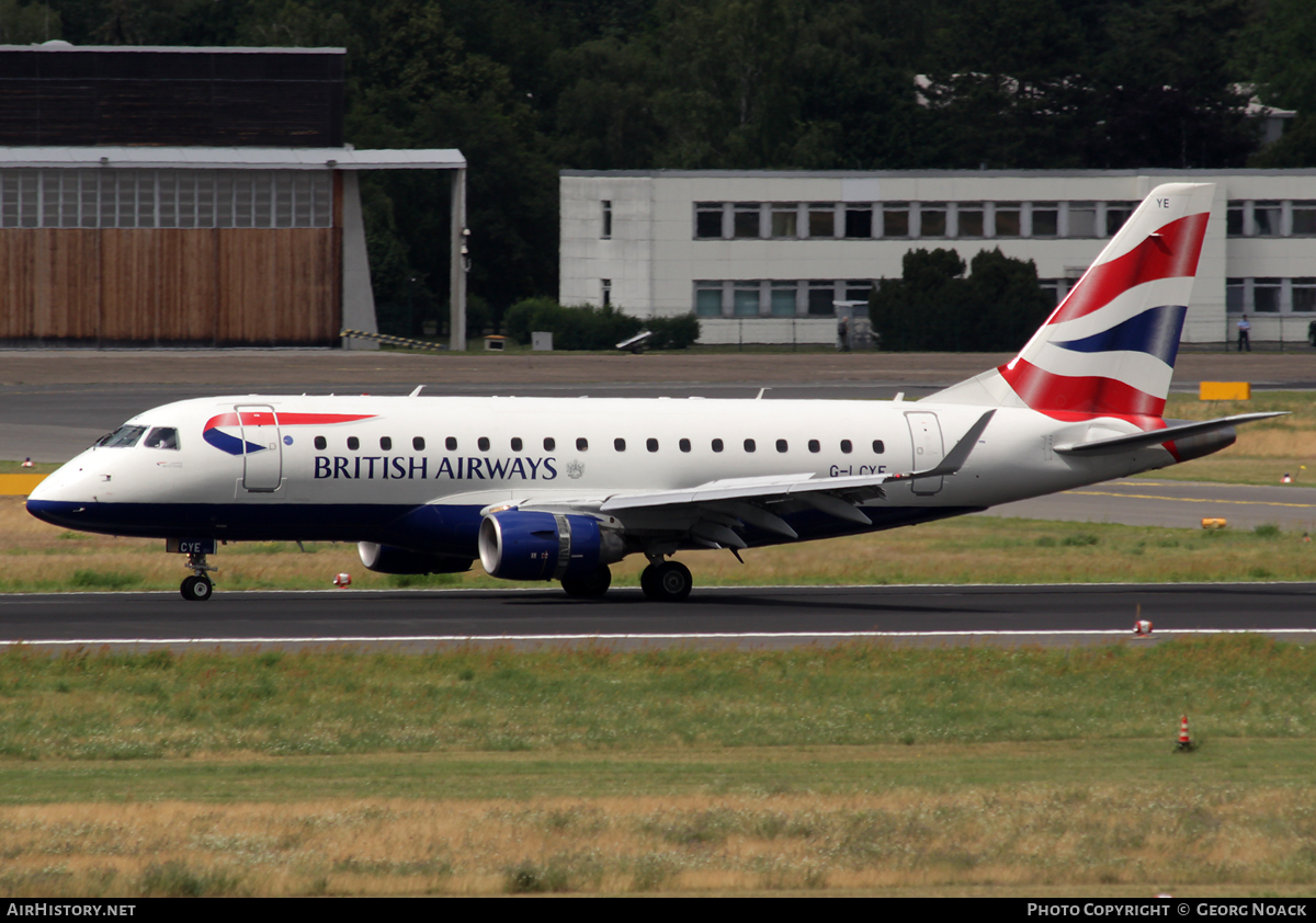 Aircraft Photo of G-LCYE | Embraer 170STD (ERJ-170-100STD) | British Airways | AirHistory.net #56399