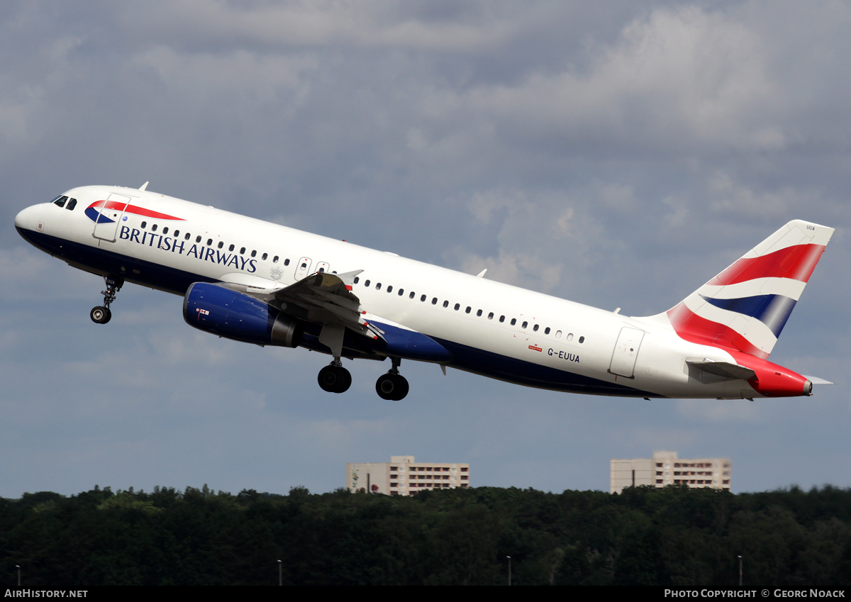 Aircraft Photo of G-EUUA | Airbus A320-232 | British Airways | AirHistory.net #56402