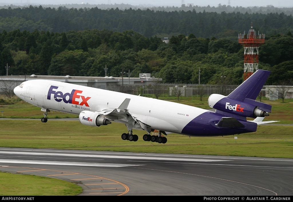 Aircraft Photo of N589FE | McDonnell Douglas MD-11/F | Fedex - Federal Express | AirHistory.net #56403