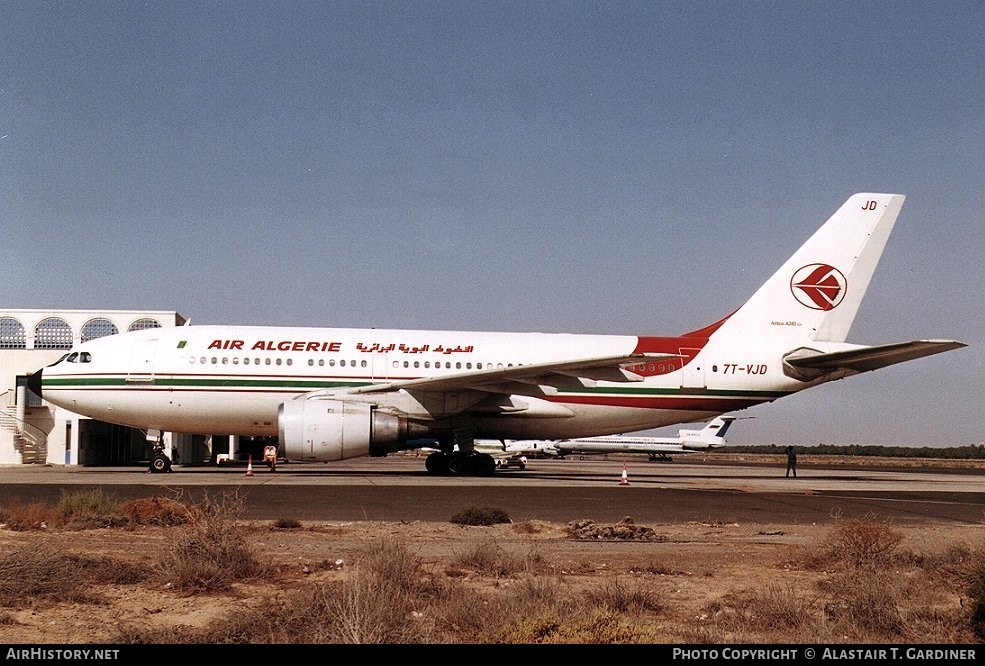 Aircraft Photo of 7T-VJD | Airbus A310-203 | Air Algérie | AirHistory.net #56408