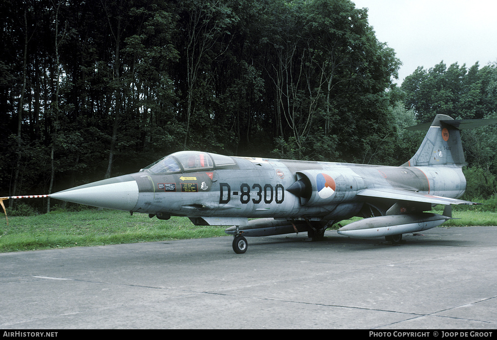 Aircraft Photo of D-8300 | Lockheed F-104G Starfighter | Netherlands - Air Force | AirHistory.net #56411