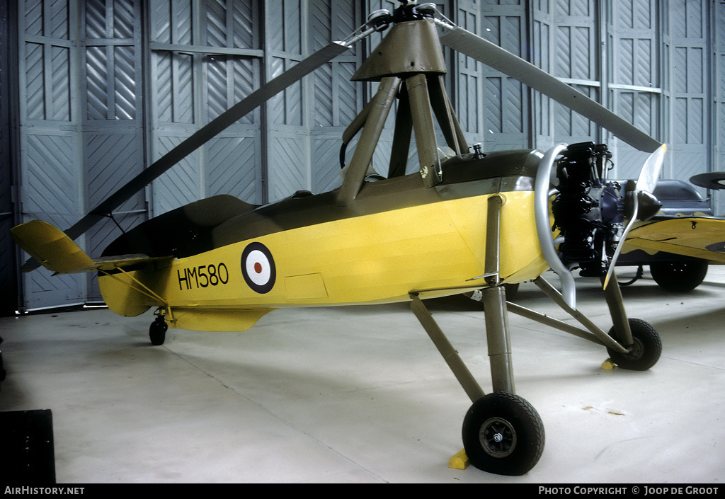 Aircraft Photo of HM580 | Cierva C-30A | UK - Air Force | AirHistory.net #56428