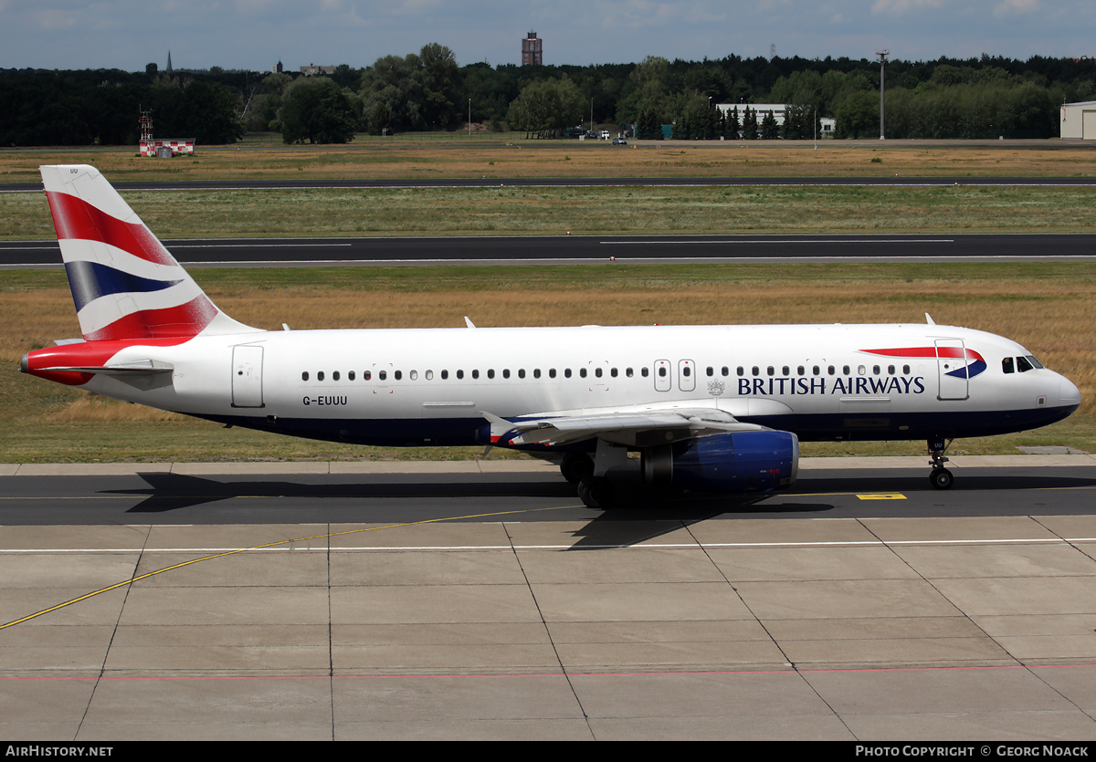 Aircraft Photo of G-EUUU | Airbus A320-232 | British Airways | AirHistory.net #56432