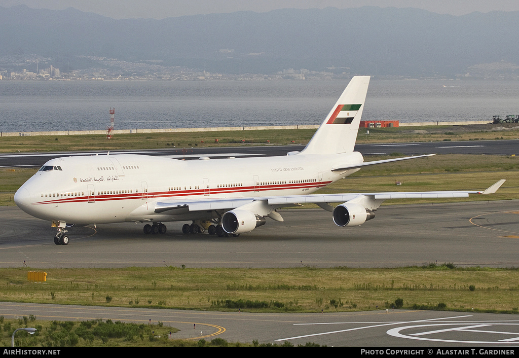 Aircraft Photo of A6-MMM | Boeing 747-422 | United Arab Emirates Government | AirHistory.net #56438
