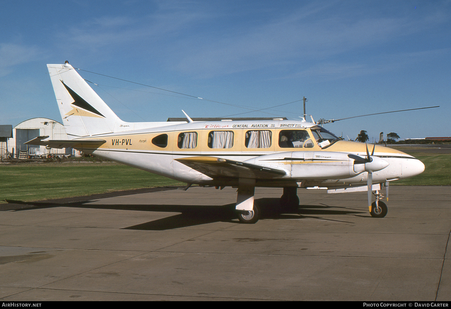 Aircraft Photo of VH-PVL | Piper PA-31-310 Navajo | Williams General Aviation | AirHistory.net #56445