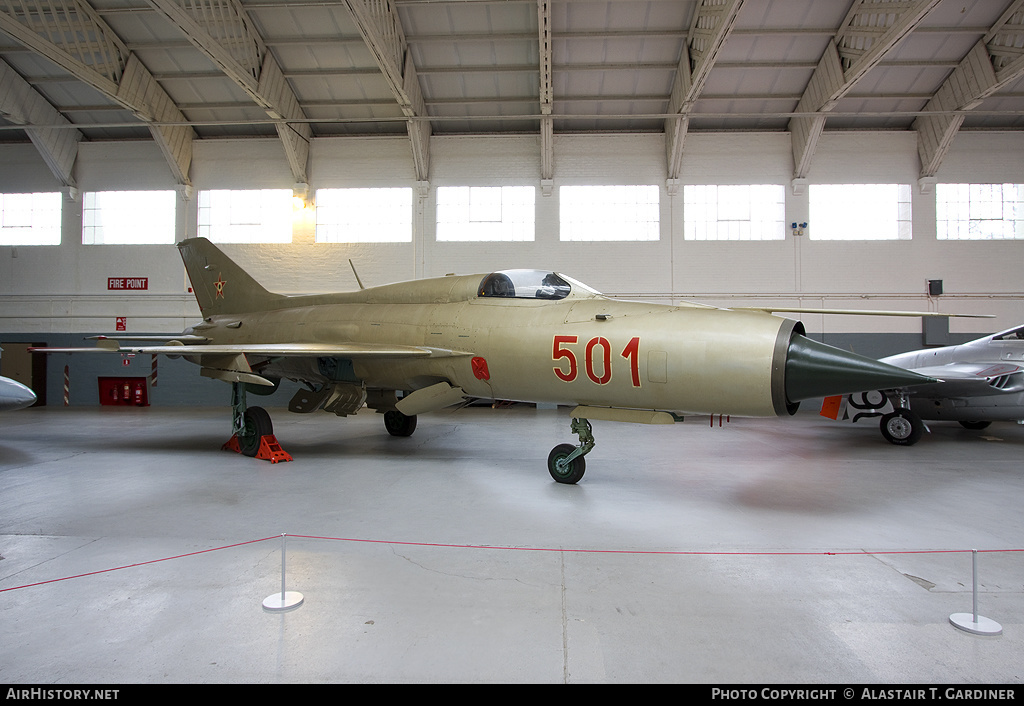 Aircraft Photo of 501 | Mikoyan-Gurevich MiG-21PF | Hungary - Air Force | AirHistory.net #56458