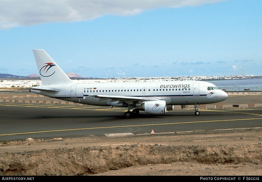 Aircraft Photo of D-AKNF | Airbus A319-112 | Eurowings | AirHistory.net #56459