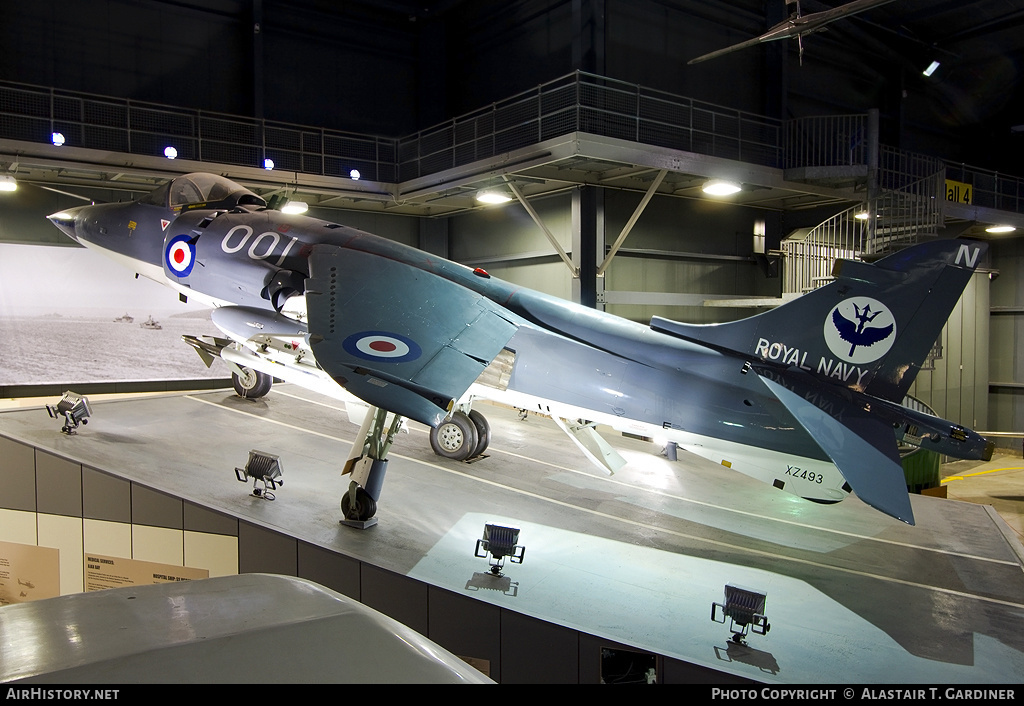 Aircraft Photo of XZ493 | British Aerospace Sea Harrier FRS1 | UK - Navy | AirHistory.net #56471