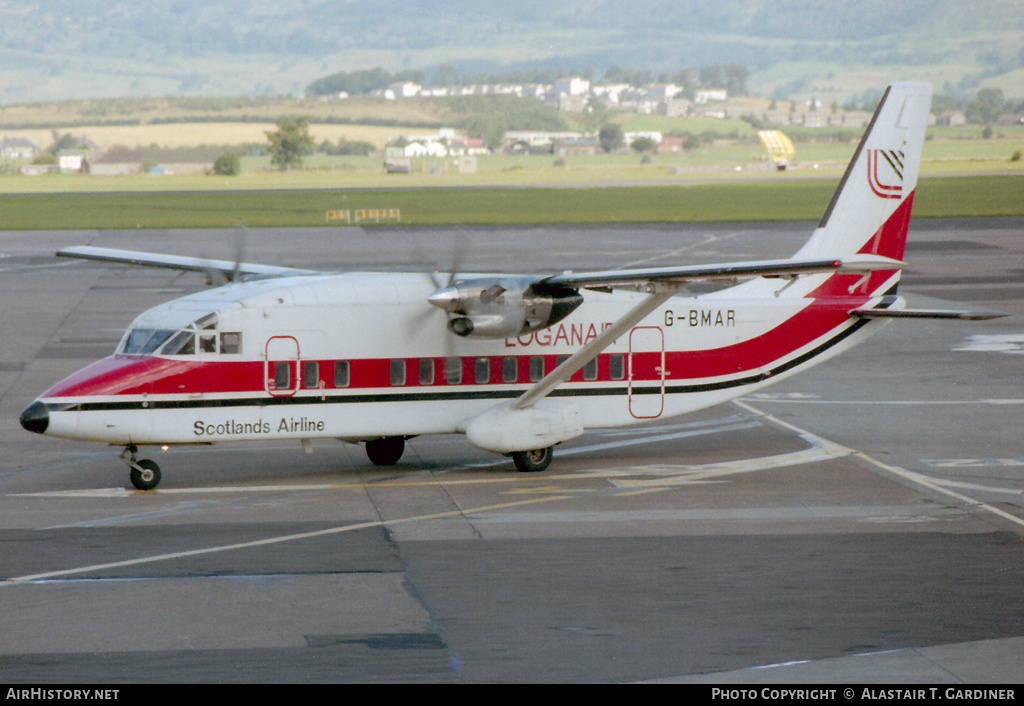 Aircraft Photo of G-BMAR | Short 360-100 | Loganair | AirHistory.net #56480