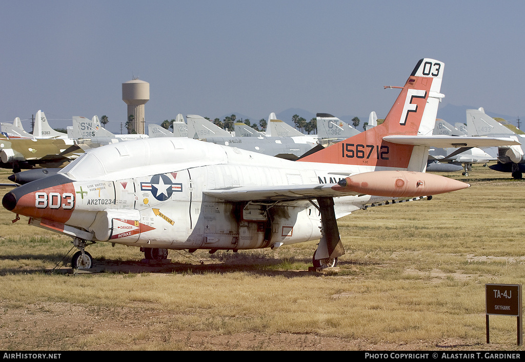 Aircraft Photo of 156712 | North American Rockwell T-2C Buckeye | USA - Navy | AirHistory.net #56483