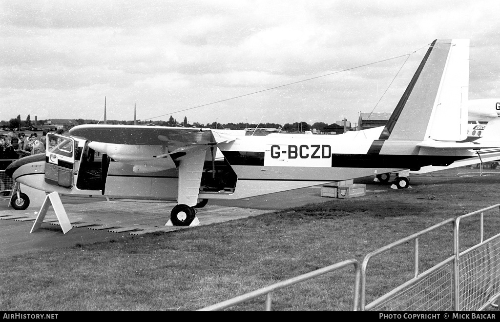 Aircraft Photo of G-BCZD | Britten-Norman BN-2A-21 Islander | Britten-Norman | AirHistory.net #56484