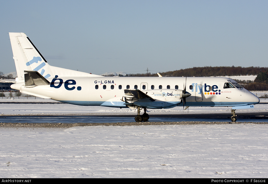 Aircraft Photo of G-LGNA | Saab 340B | Flybe | AirHistory.net #56488