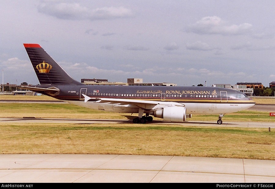 Aircraft Photo of F-ODVG | Airbus A310-304 | Royal Jordanian Airlines | AirHistory.net #56489