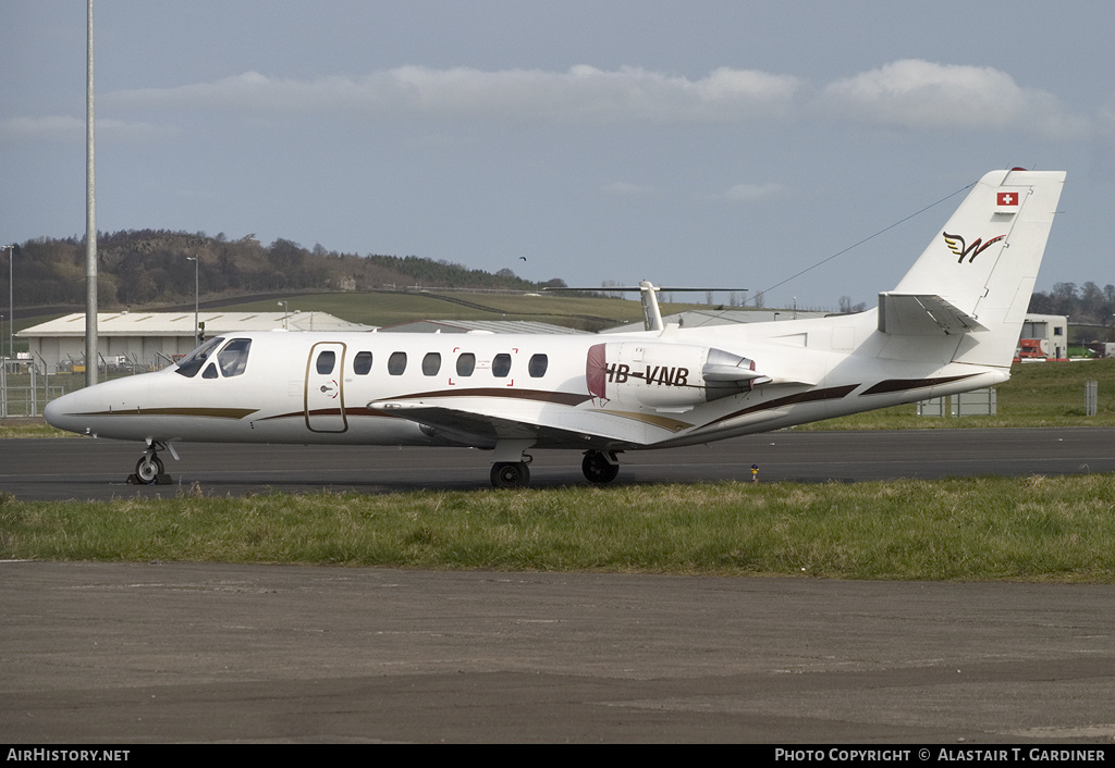 Aircraft Photo of HB-VNB | Cessna 560 Citation Ultra | AirHistory.net #56493