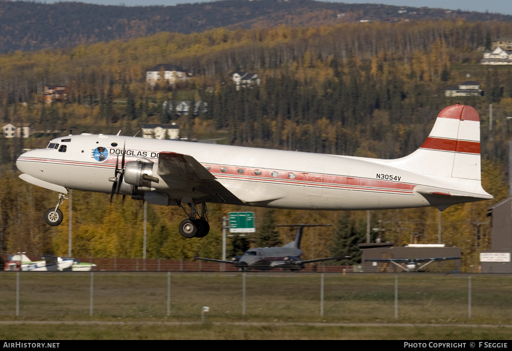 Aircraft Photo of N3054V | Douglas C-54Q Skymaster | Brooks Fuel | AirHistory.net #56500