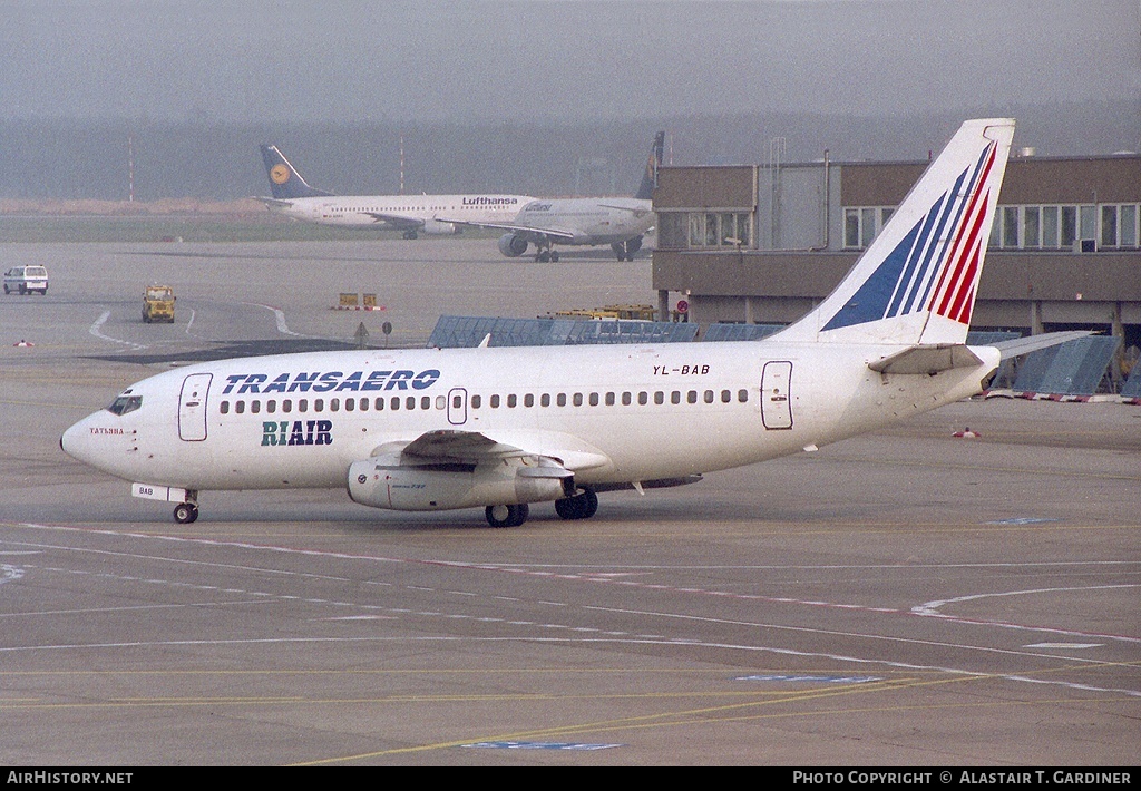 Aircraft Photo of YL-BAB | Boeing 737-236/Adv | Transaero Airlines | AirHistory.net #56504