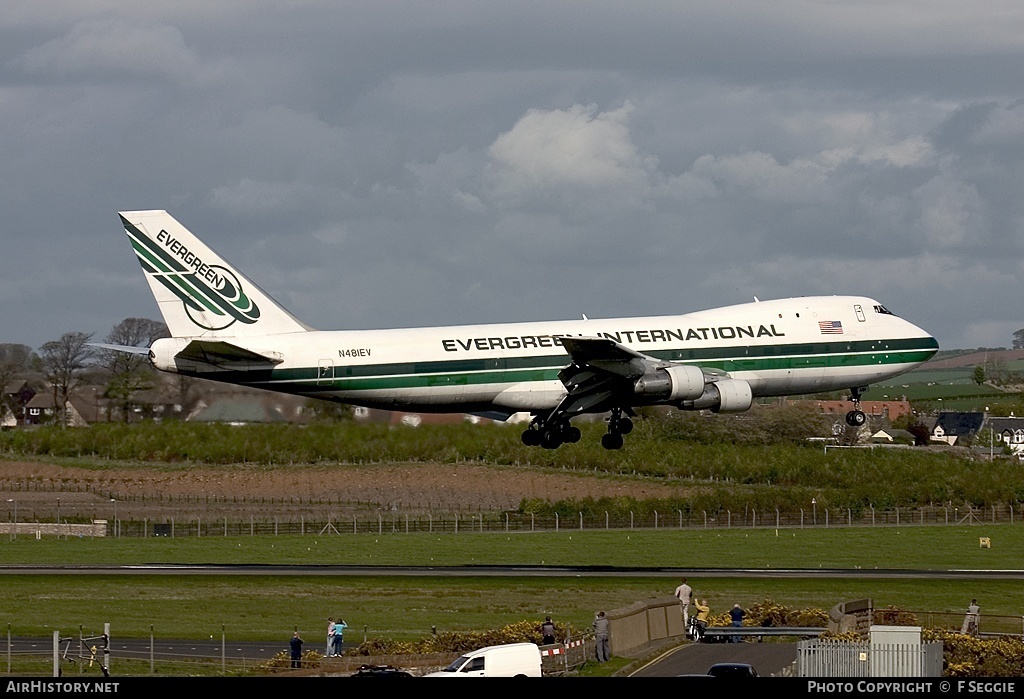 Aircraft Photo of N481EV | Boeing 747-132(SF) | Evergreen International Airlines | AirHistory.net #56512