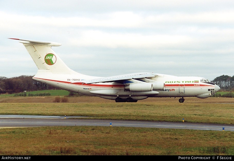 Aircraft Photo of RA-76842 | Ilyushin Il-76TD | Airstan - ASN | AirHistory.net #56524