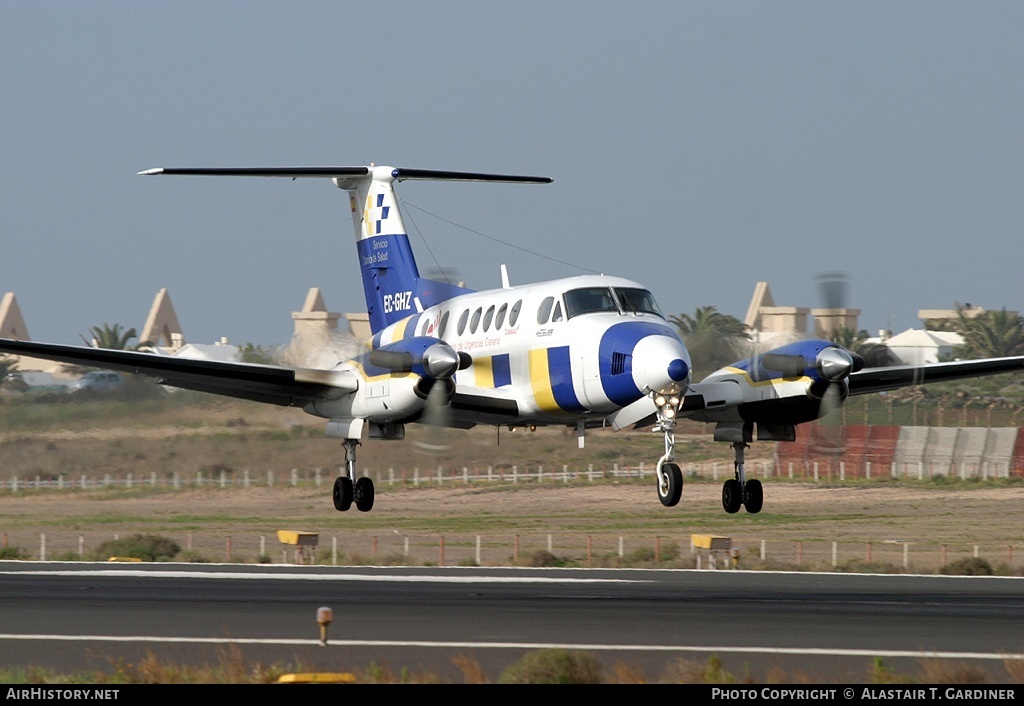 Aircraft Photo of EC-GHZ | Beech 200 Super King Air | TAS - Transportes Aéreos del Sur | AirHistory.net #56525