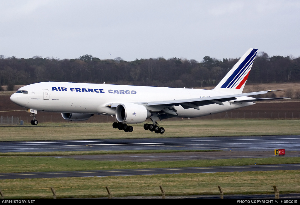 Aircraft Photo of F-GUOB | Boeing 777-F28 | Air France Cargo | AirHistory.net #56537