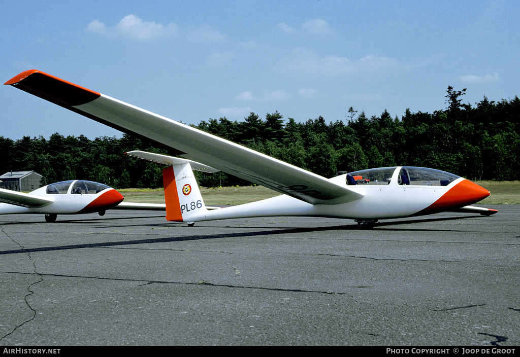 Aircraft Photo of PL86 | Grob G-103 Twin Astir | Belgium - Air Force | AirHistory.net #56564