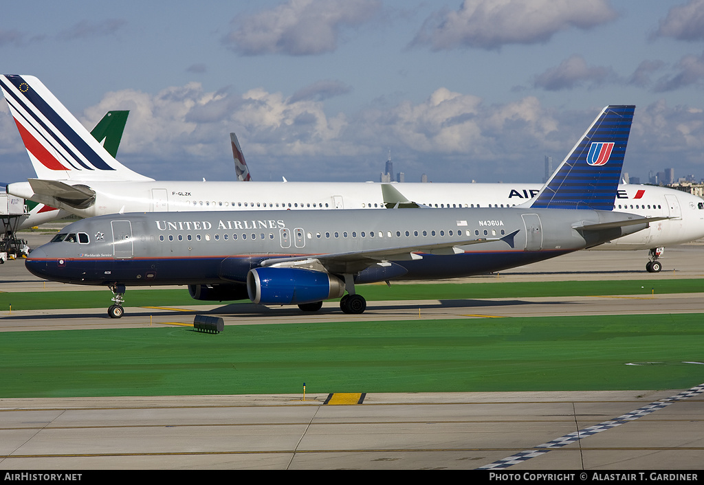 Aircraft Photo of N436UA | Airbus A320-232 | United Airlines | AirHistory.net #56581