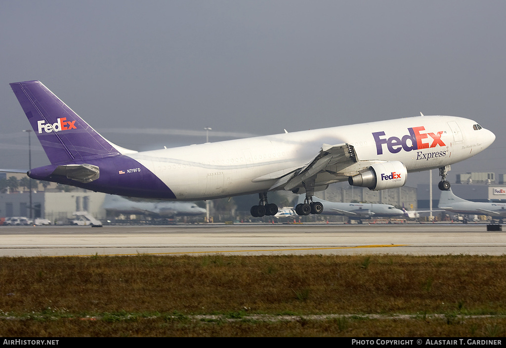 Aircraft Photo of N719FD | Airbus A300B4-622R(F) | FedEx Express - Federal Express | AirHistory.net #56586