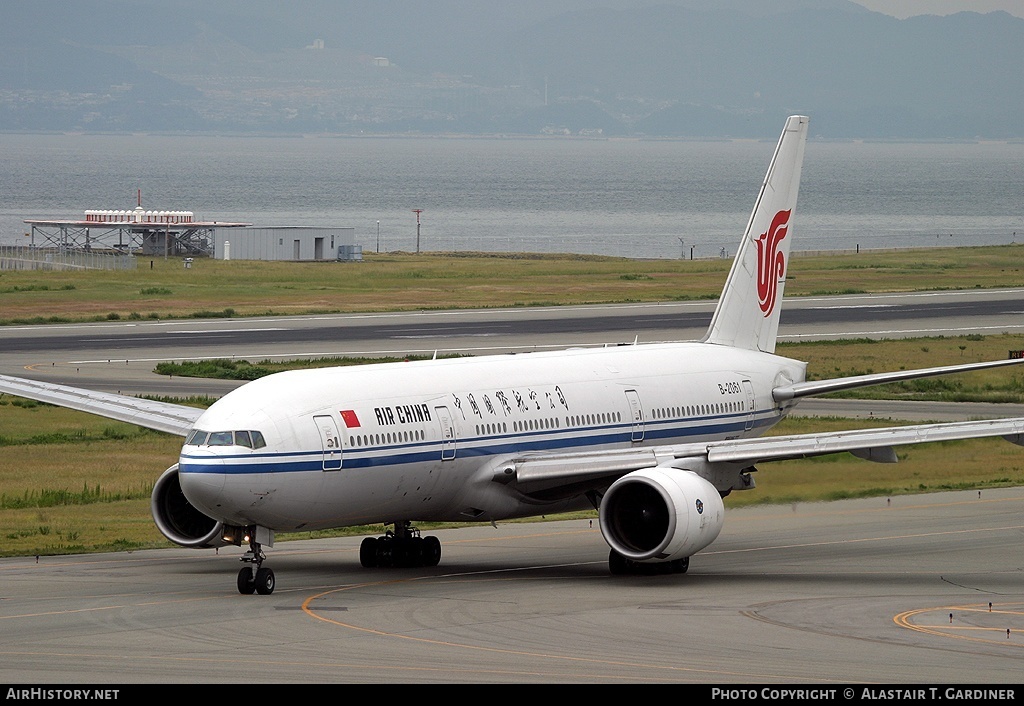 Aircraft Photo of B-2061 | Boeing 777-2J6 | Air China | AirHistory.net #56596