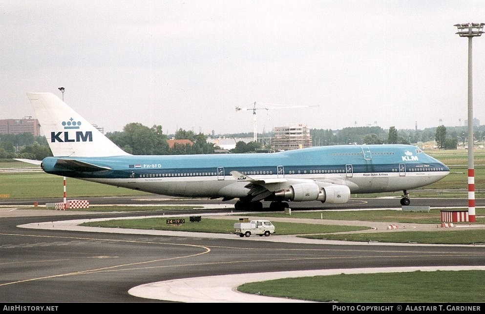 Aircraft Photo of PH-BFD | Boeing 747-406M | KLM - Royal Dutch Airlines | AirHistory.net #56597