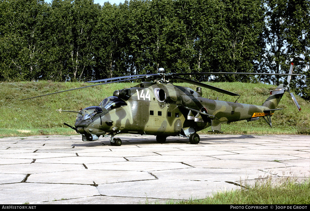 Aircraft Photo of 144 | Mil Mi-24V | Bulgaria - Air Force | AirHistory.net #56604